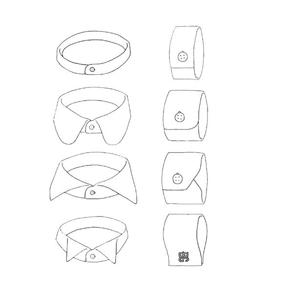 Photo du patron Goodies <b>L'élégant</b> cousu · vue 1 sur 3