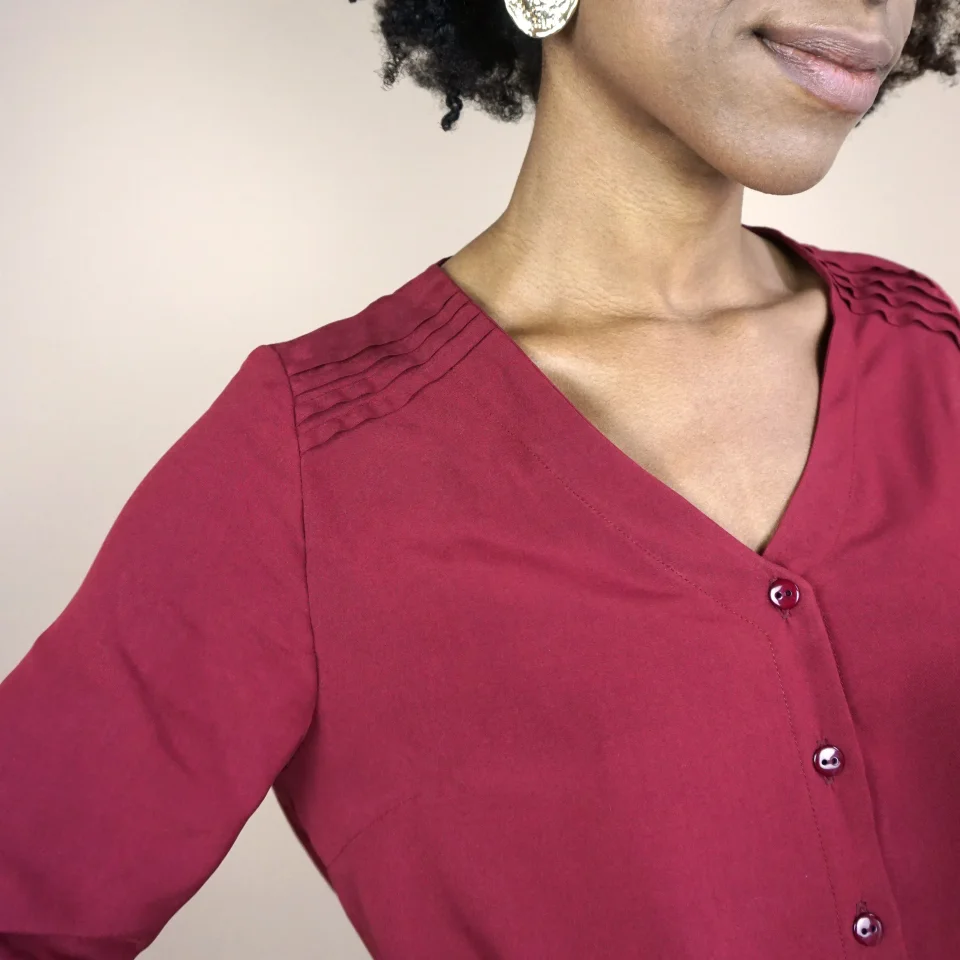 Photo du patron Blouse Yumiko cousu · vue 1 sur 8
