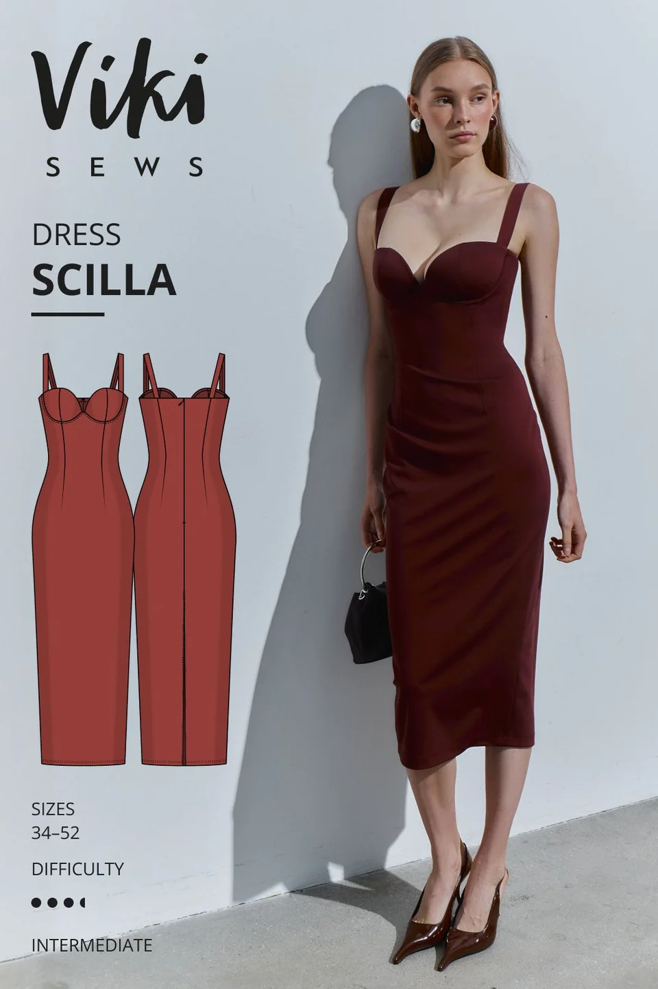 Photo du patron Scilla dress cousu · vue 1 sur 8
