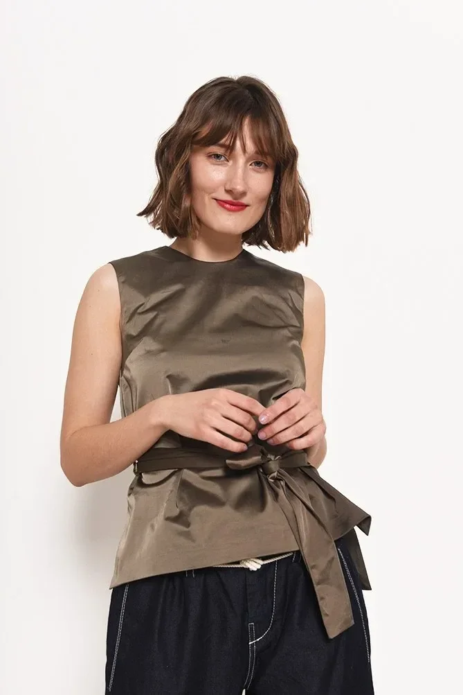Photo du patron Josie Top Sewing Pattern cousu · vue 1 sur 5