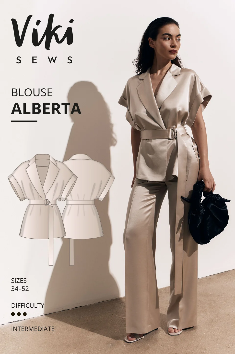 Photo du patron Alberta blouse cousu · vue 1 sur 8