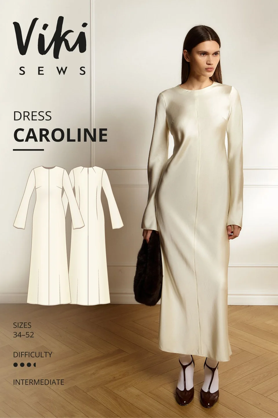 Photo du patron Caroline dress cousu · vue 1 sur 8
