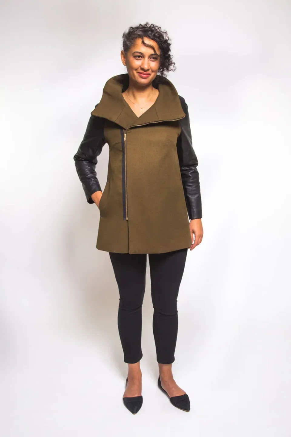 Photo du patron Clare Coat Pattern cousu · vue 1 sur 8