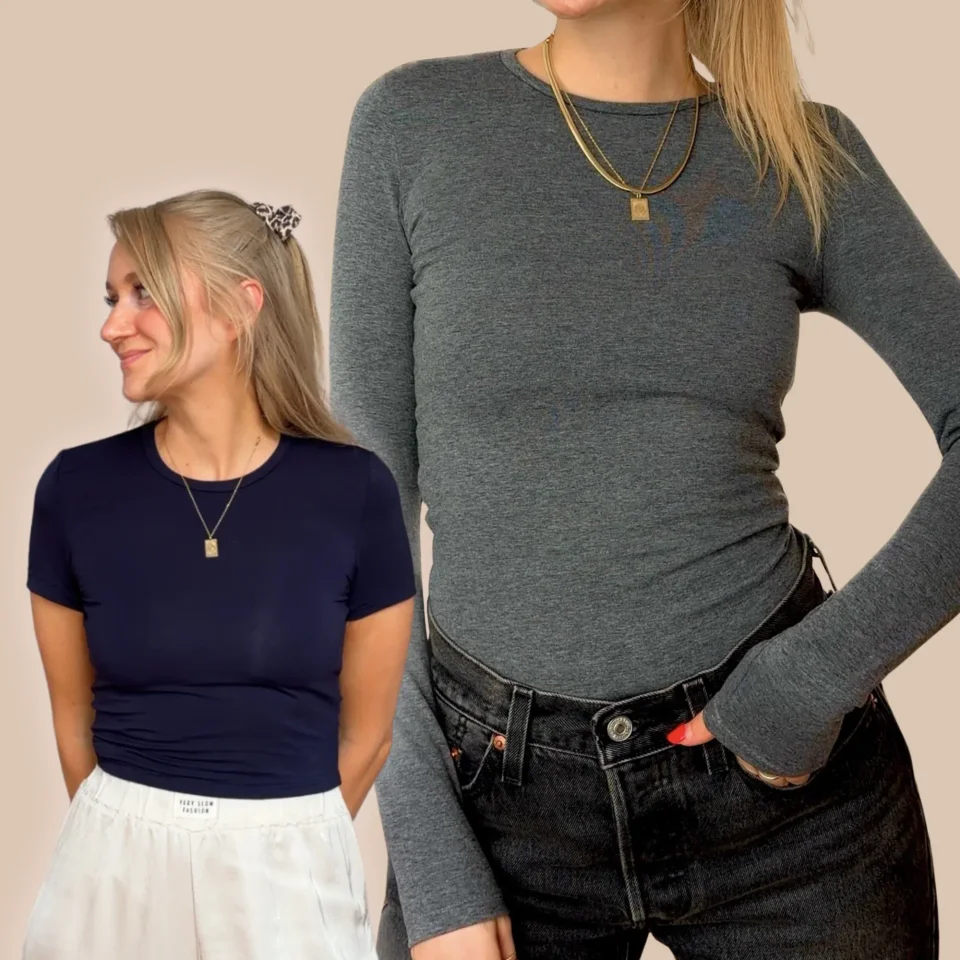 Photo du patron Basic Shirt Schnittmuster BOB cousu · vue 1 sur 8