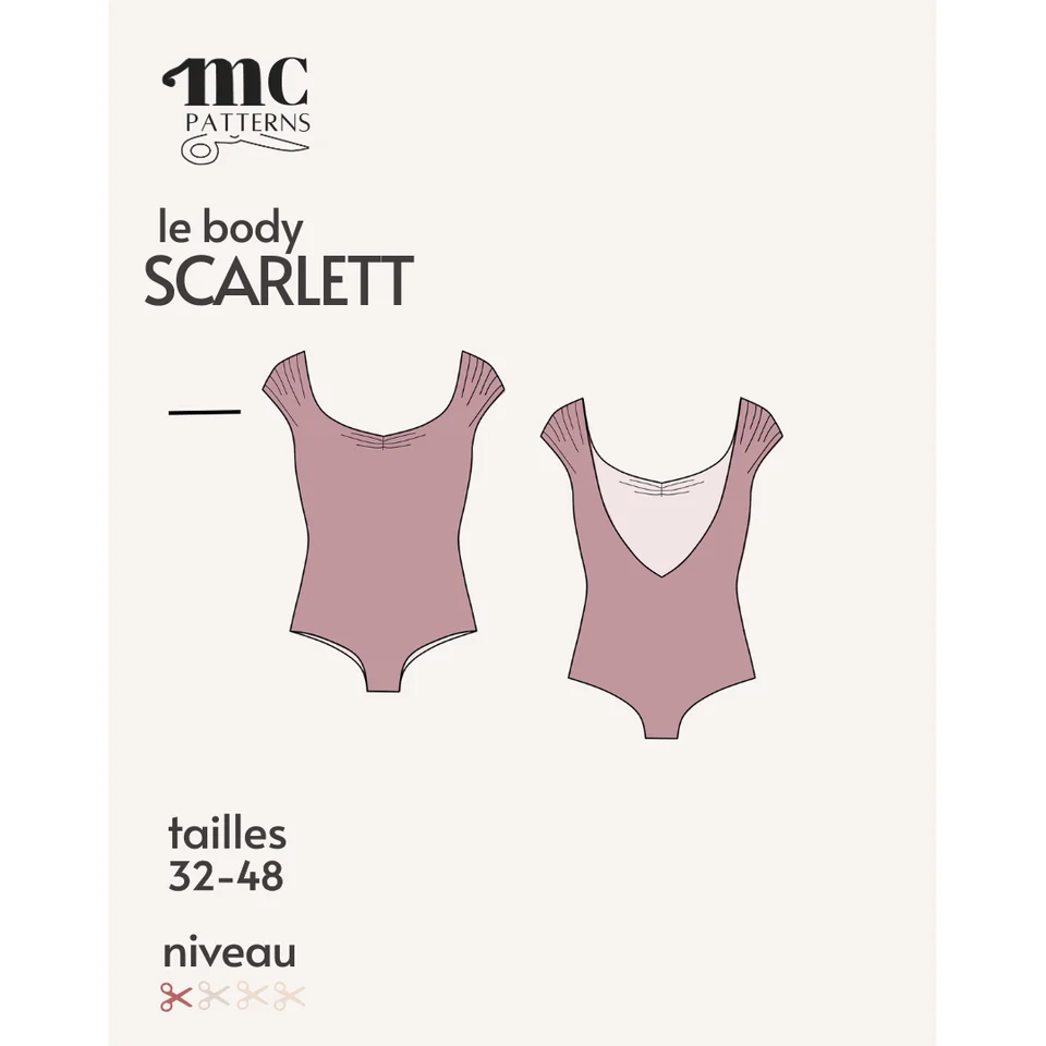 Photo du patron Le patron Scarlett cousu · vue 1 sur 5