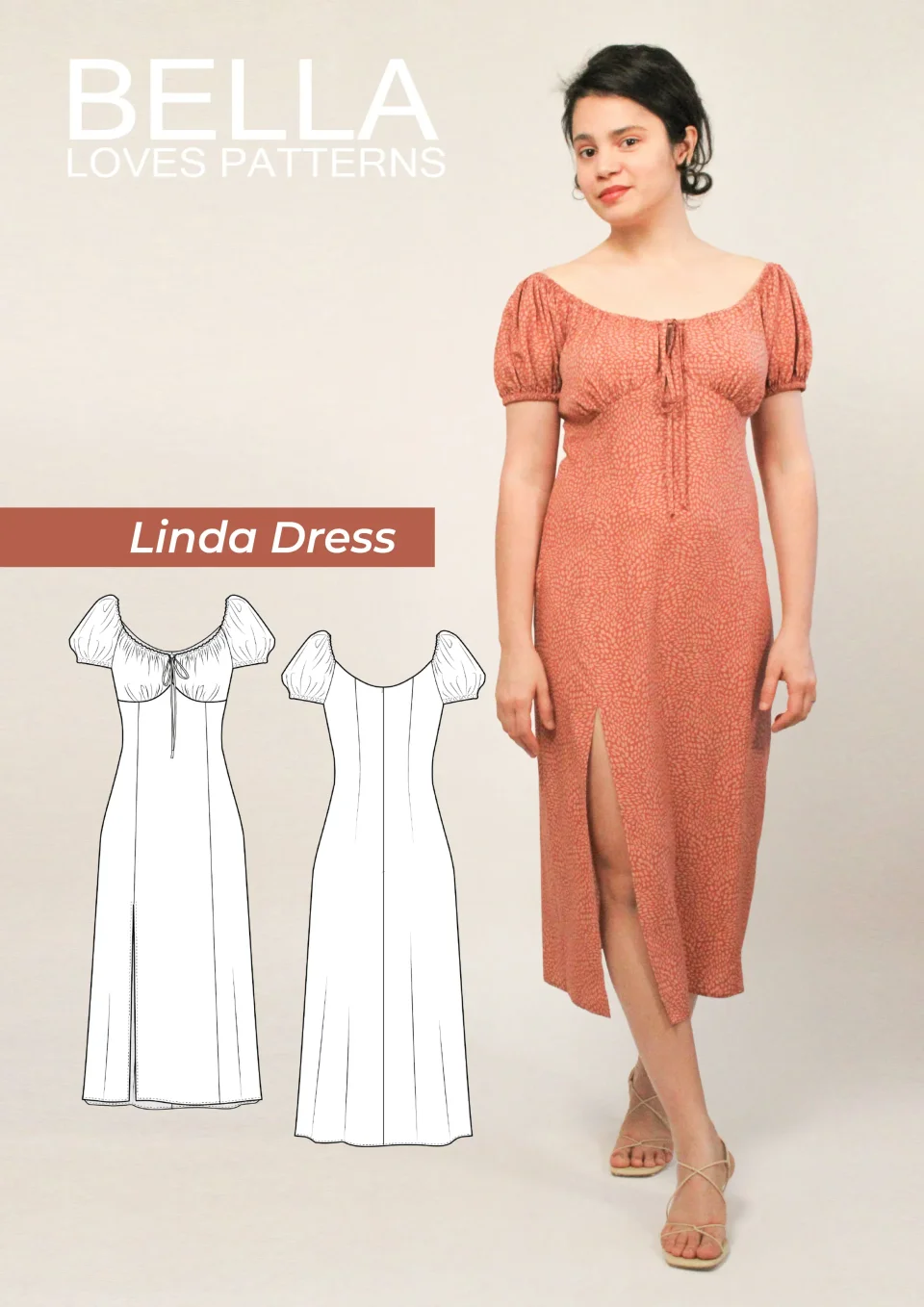 Photo du patron LINDA DRESS cousu · vue 1 sur 8