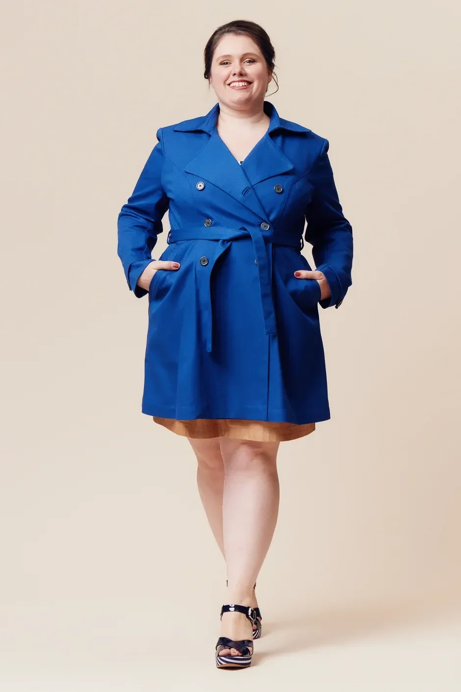 Photo du patron Luzerne Trench Coat cousu · vue 1 sur 8