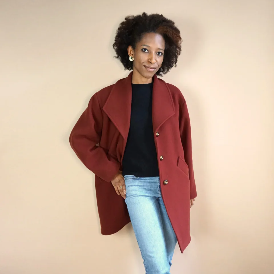 Photo du patron Manteau Linea cousu · vue 1 sur 8