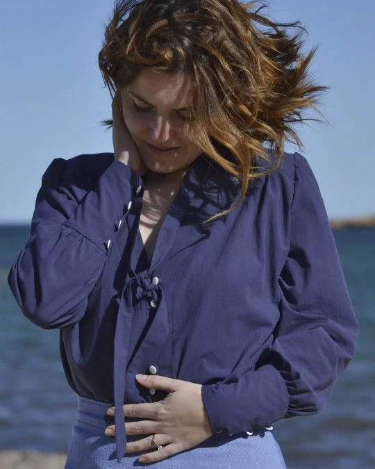 Photo du patron Chemisier Reina cousu · vue 1 sur 8