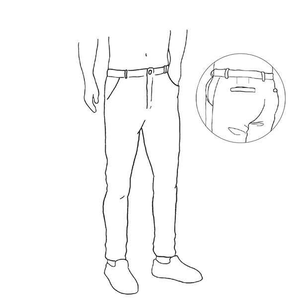 Photo du patron Pantalon Chino <b>le Culotté</b> cousu · vue 1 sur 7