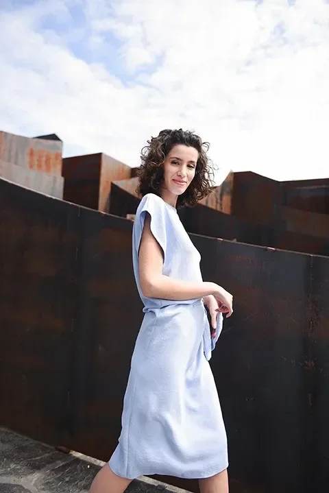 Photo du patron Robyn Dress Sewing Pattern cousu · vue 1 sur 4