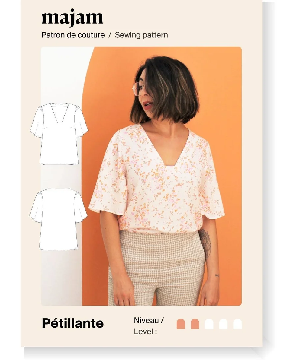 Photo du patron Blouse – Pétillante cousu · vue 1 sur 6