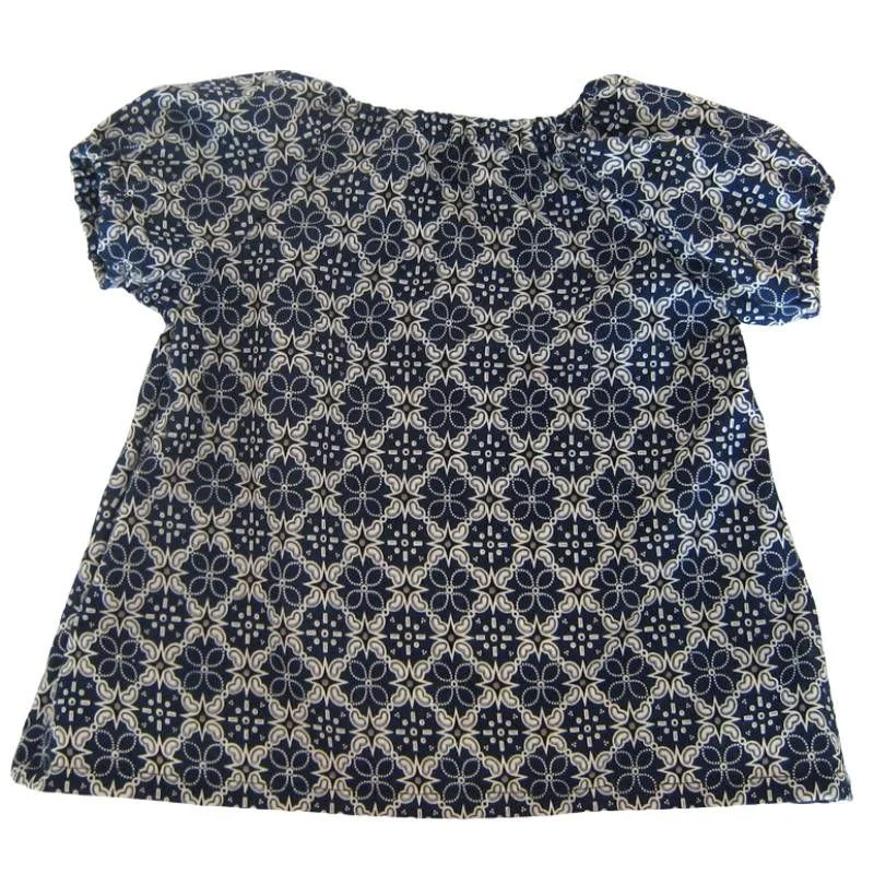 Photo du patron Blouse à manches ballon Lisa bébé cousu · vue 1 sur 1