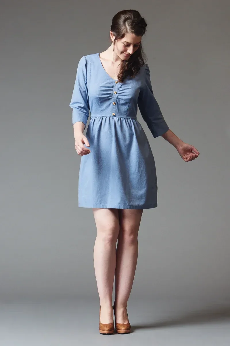 Photo du patron Sureau Dress cousu · vue 1 sur 7