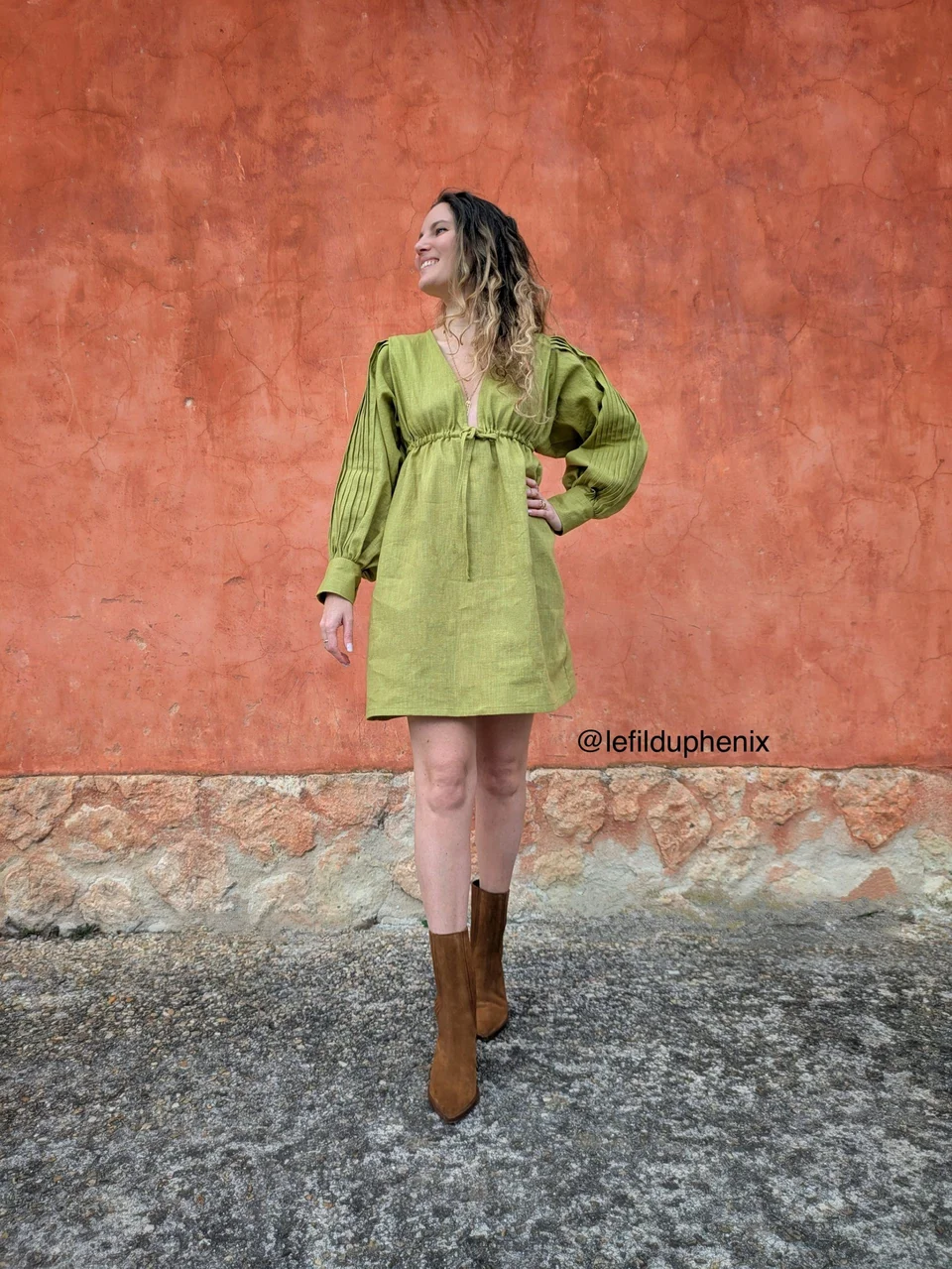 Photo du patron Patron blouse et robe Debra cousu · vue 1 sur 8