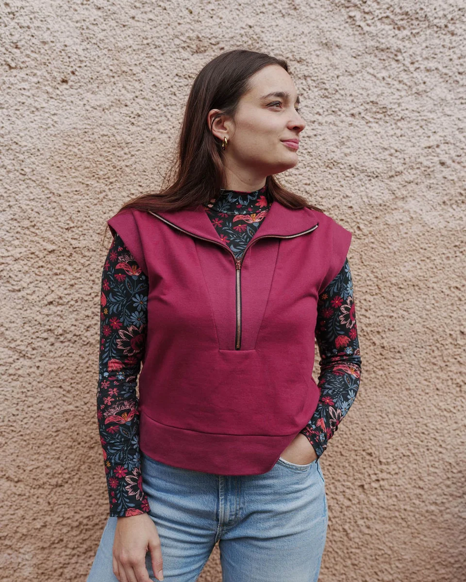 Photo du patron Sweat Fika cousu · vue 1 sur 6