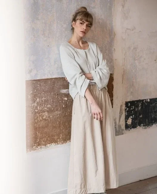 Photo du patron Gitika Jumper Sewing Pattern cousu · vue 1 sur 7