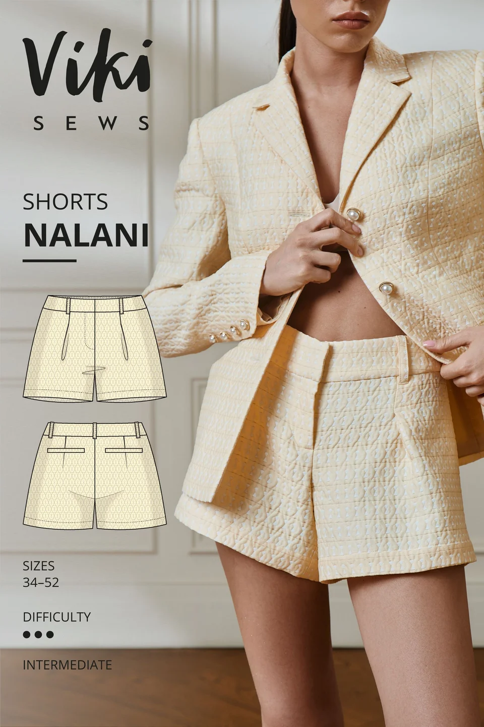 Photo du patron Nalani shorts cousu · vue 1 sur 7