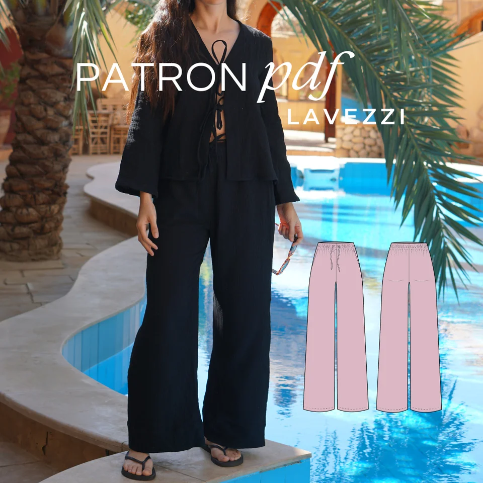 Photo du patron Pantalon Lavezzi cousu · vue 1 sur 8
