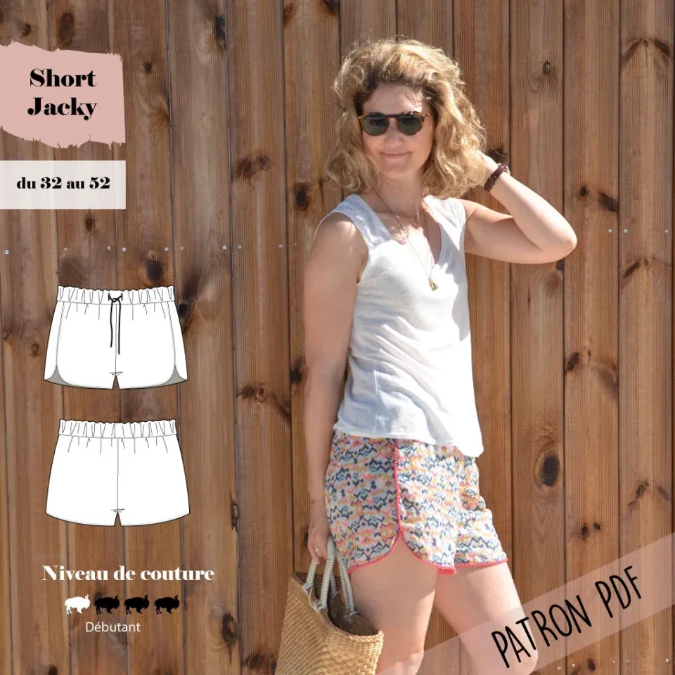 Photo du patron Short Jacky cousu · vue 1 sur 8