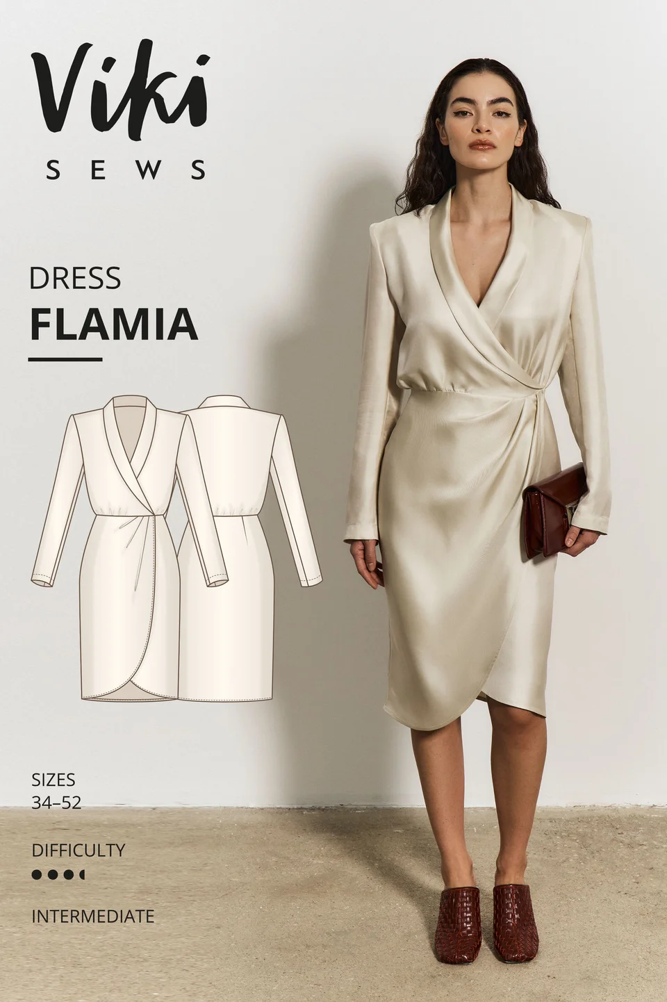 Photo du patron Flamia dress cousu · vue 1 sur 8