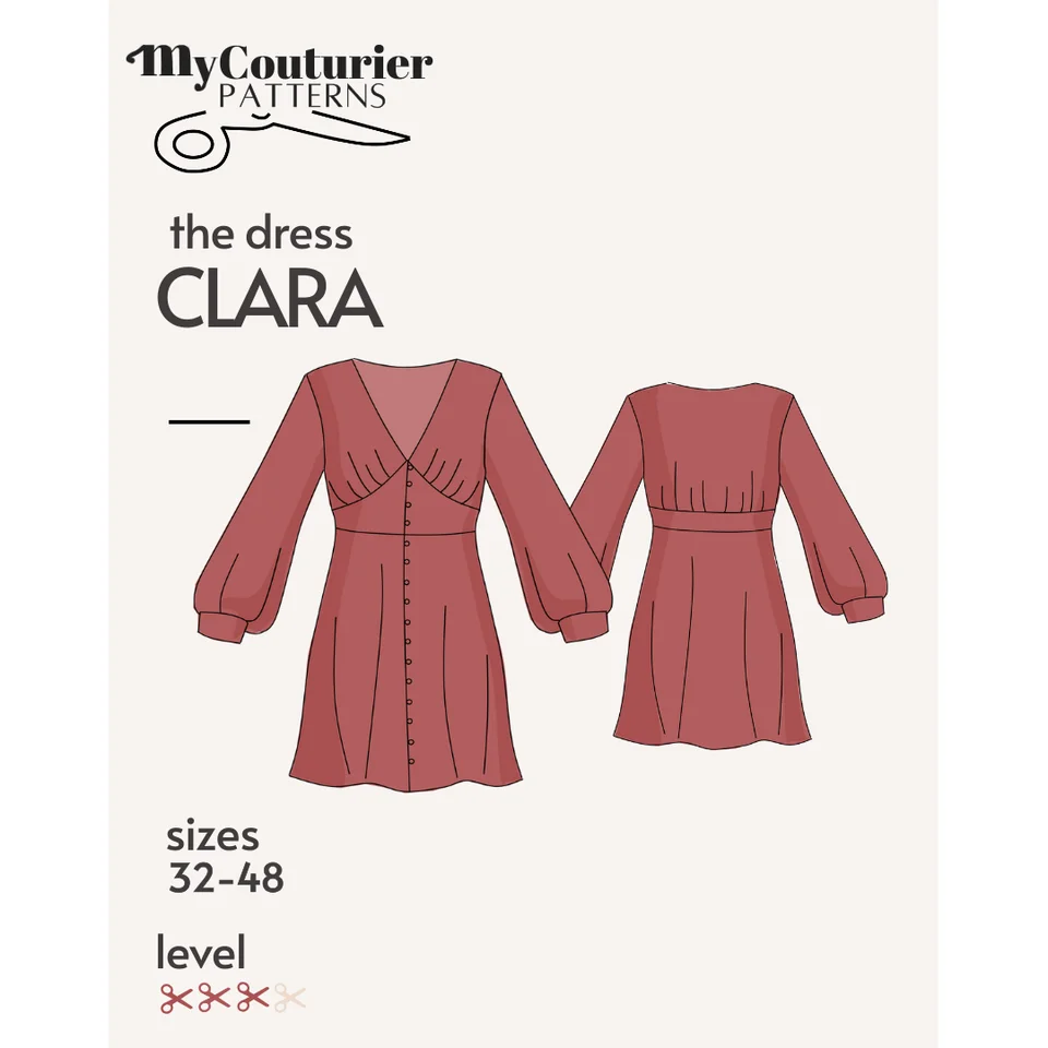 Photo du patron The Clara pattern cousu · vue 1 sur 3