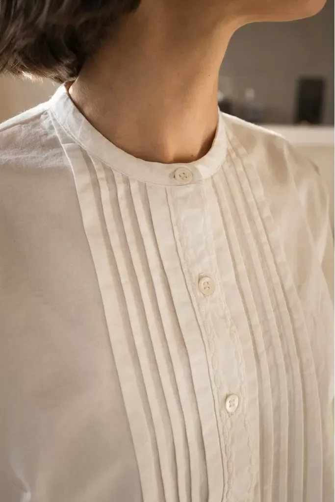 Photo du patron Blouse plissée Henriette cousu · vue 1 sur 8