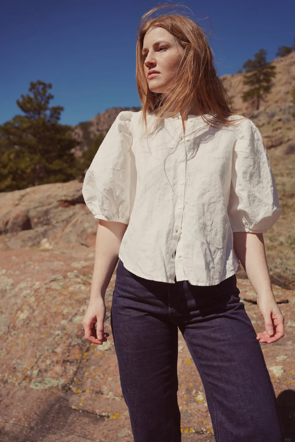 Photo du patron Anthea Blouse et Robe cousu · vue 1 sur 8