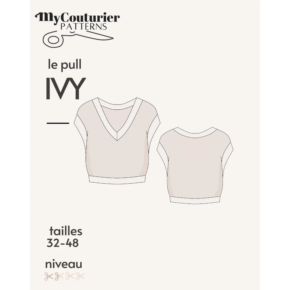 Photo du patron Le patron Ivy cousu · vue 1 sur 2
