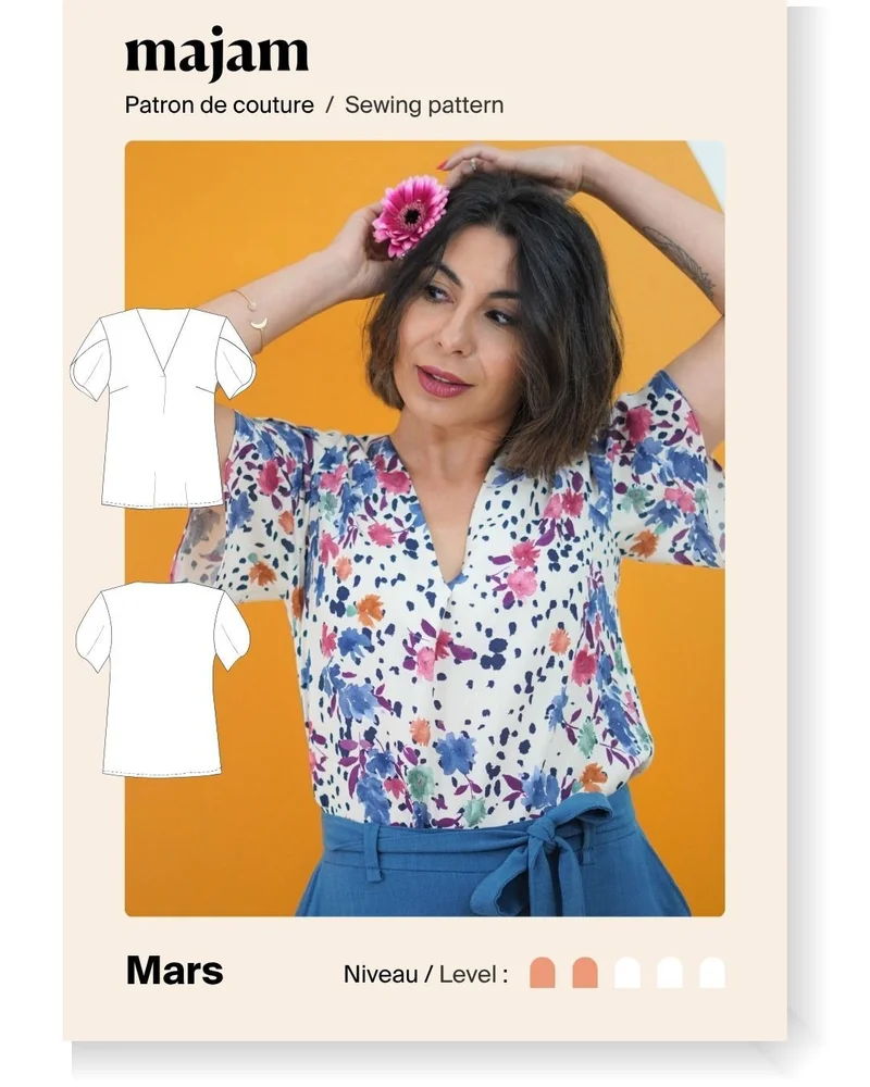 Patron blouse – Mars · Majam
