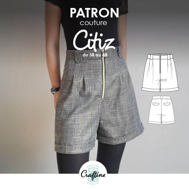 Photo du patron Short Citiz cousu · vue 1 sur 1