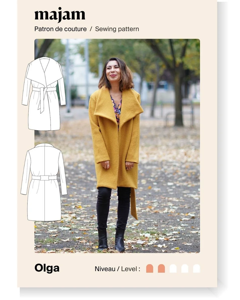 Photo du patron Manteau – Olga cousu · vue 1 sur 8