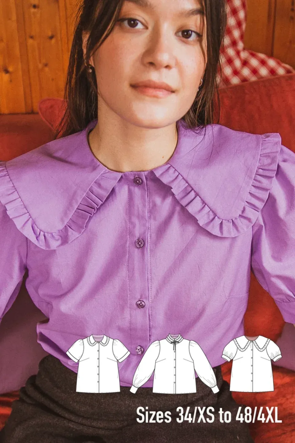 Photo du patron Antoinette Blouse cousu · vue 1 sur 4