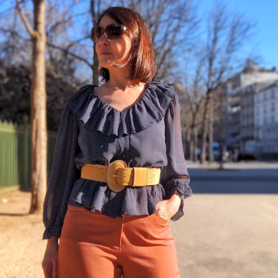 Photo du patron Robe et blouse bohème Simone cousu · vue 1 sur 8