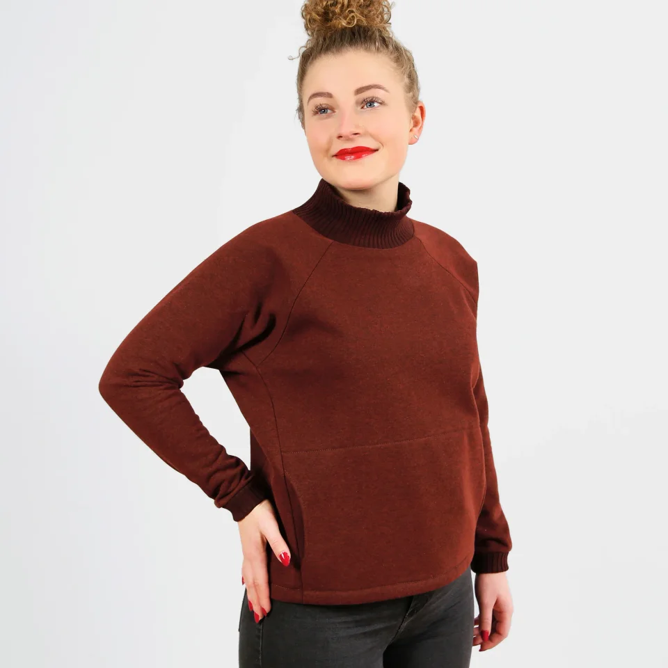 Photo du patron Sweat Madame Betti cousu · vue 1 sur 7