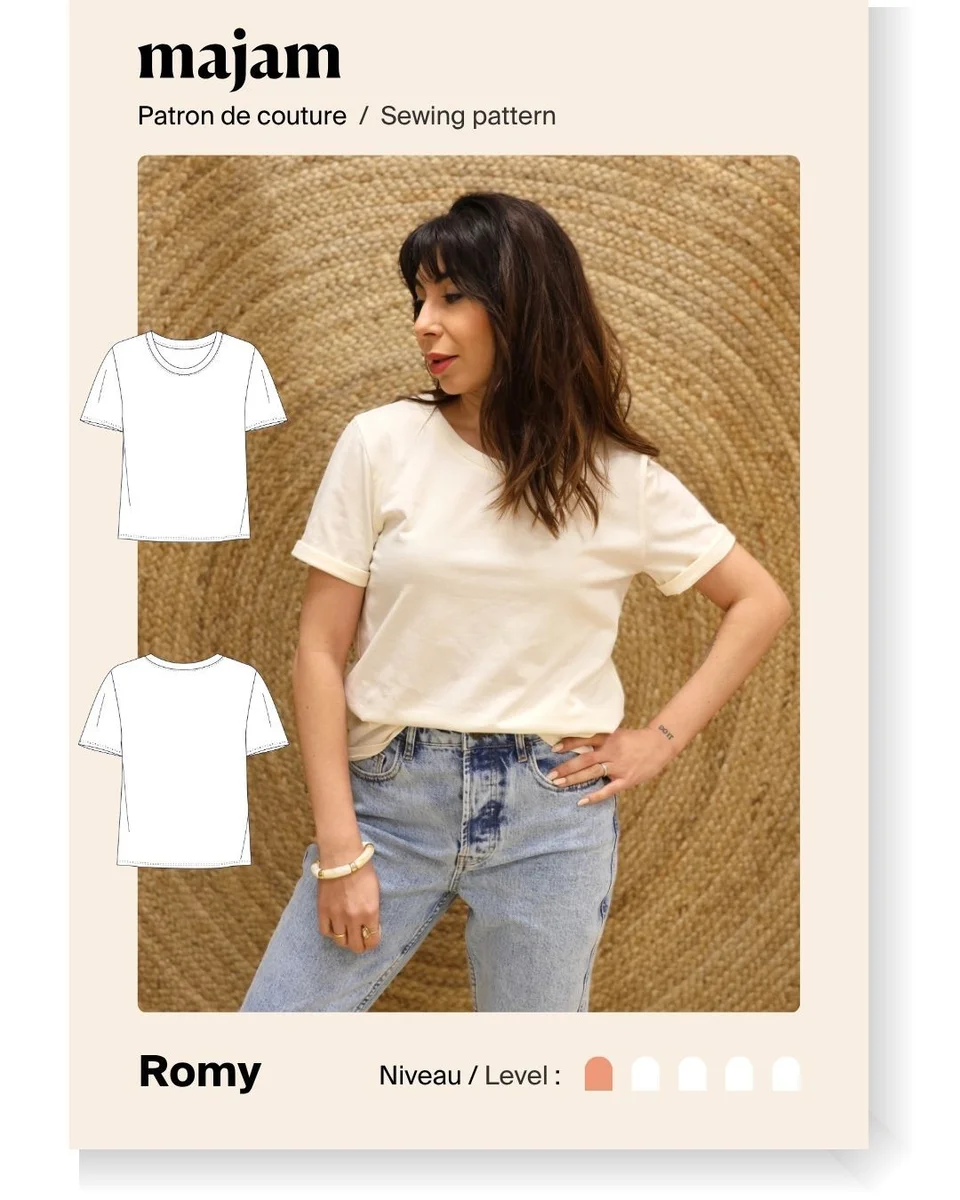 Photo du patron T-shirt – Romy cousu · vue 1 sur 8