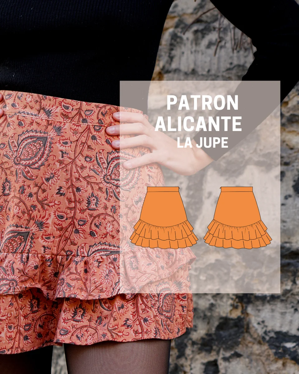 Photo du patron Jupe Alicante cousu · vue 1 sur 8