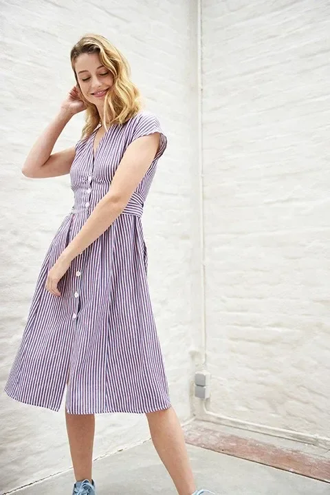 Photo du patron Joanne Dress Sewing Pattern cousu · vue 1 sur 3