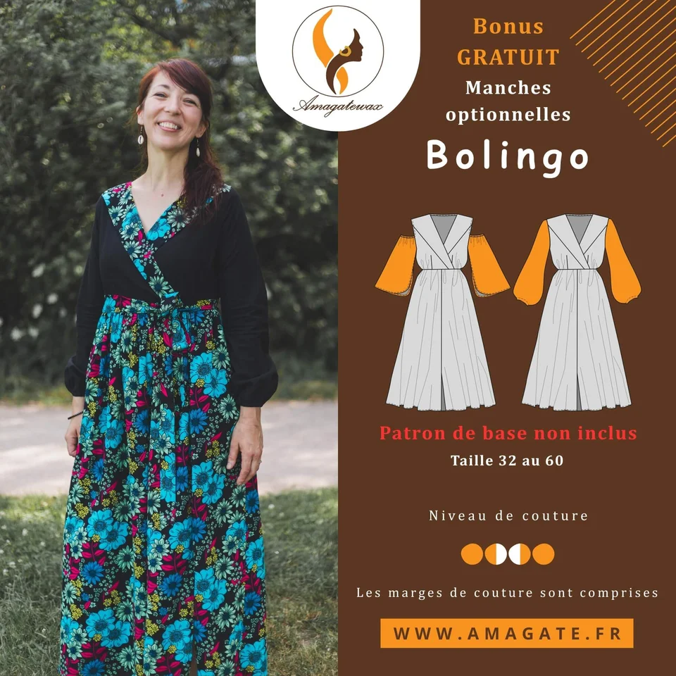 Photo du patron Bolingo - Robe cousu · vue 1 sur 8