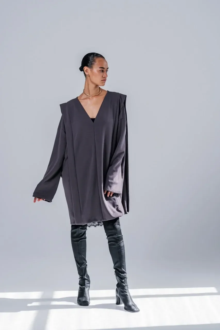 Photo du patron Umi Dress Sewing Pattern cousu · vue 1 sur 5