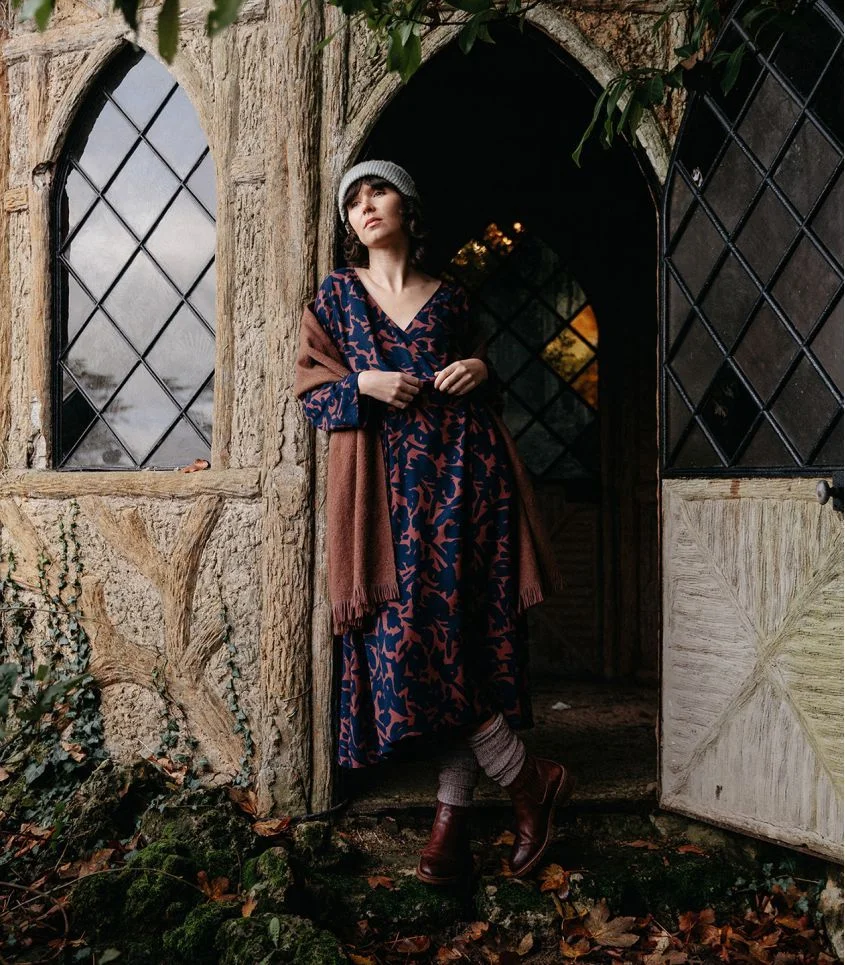 Photo du patron Robe cache-coeur Amourette cousu · vue 1 sur 1