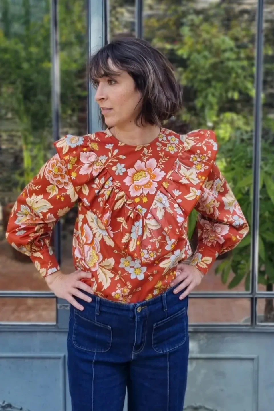 Photo du patron La blouse, Françoise cousu · vue 1 sur 8