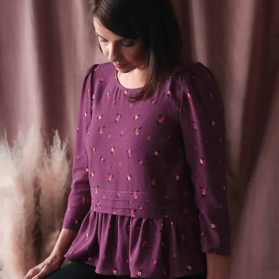 Photo du patron Blouse Rêverie cousu · vue 1 sur 7