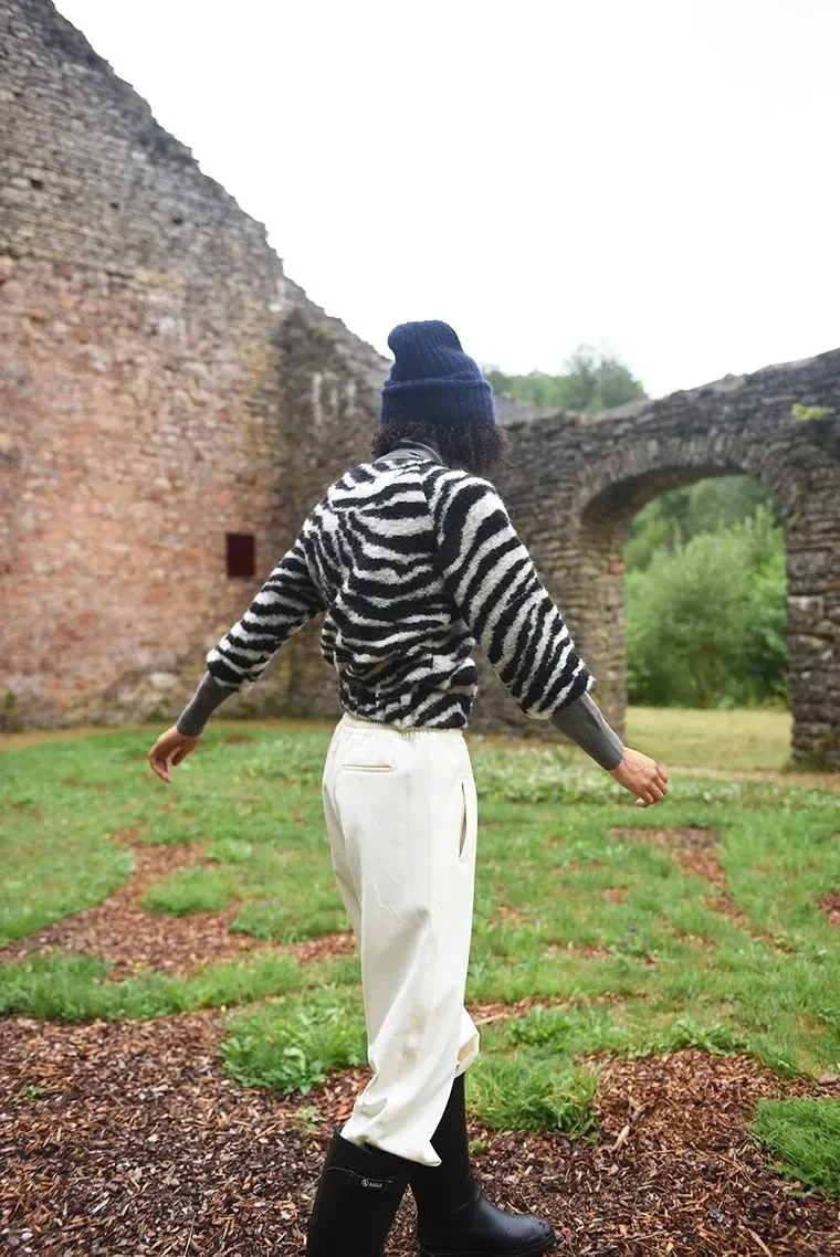 Photo du patron Erin Sweatshirt Sewing Pattern cousu · vue 1 sur 6