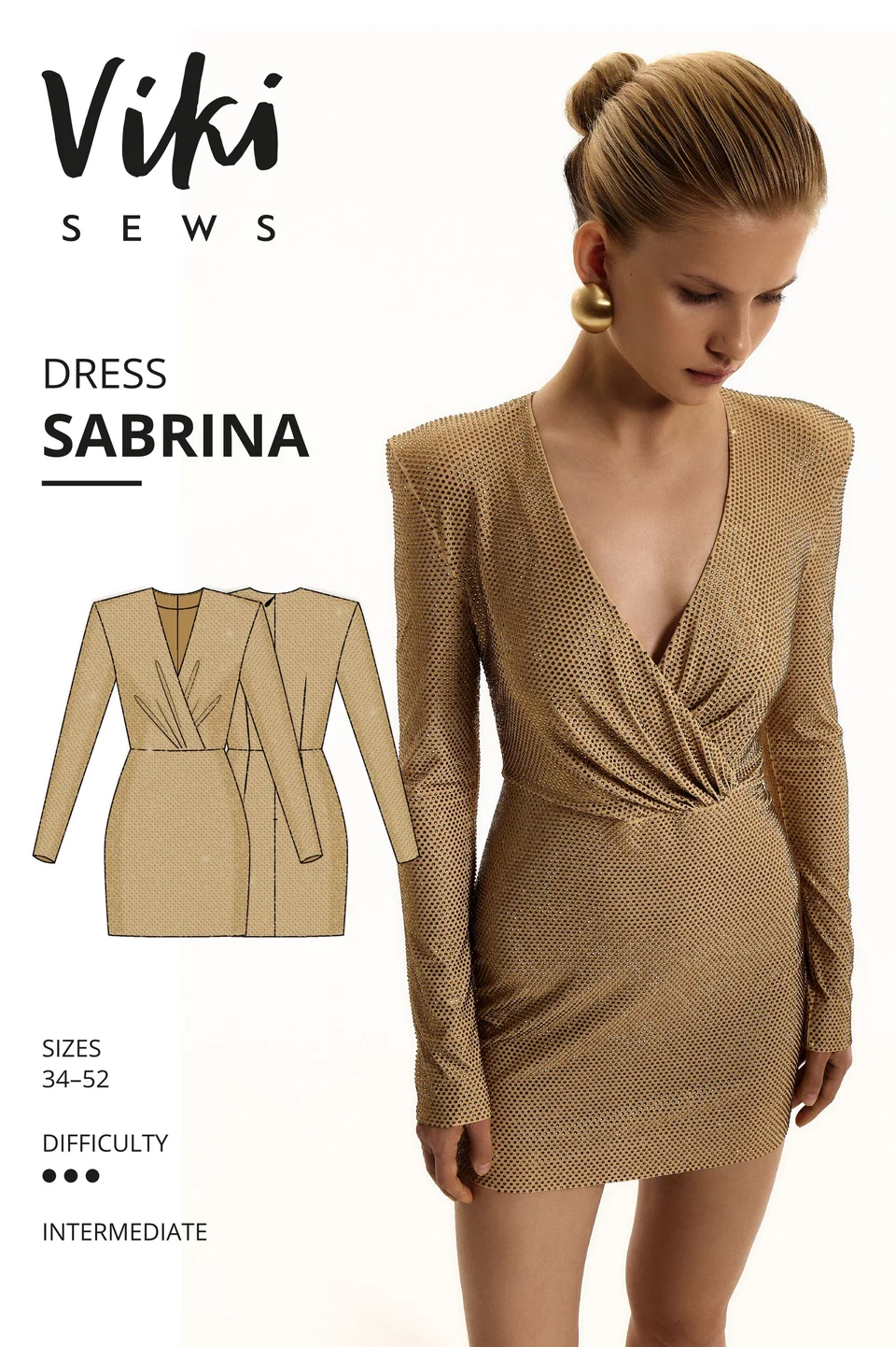 Photo du patron Sabrina dress cousu · vue 1 sur 8