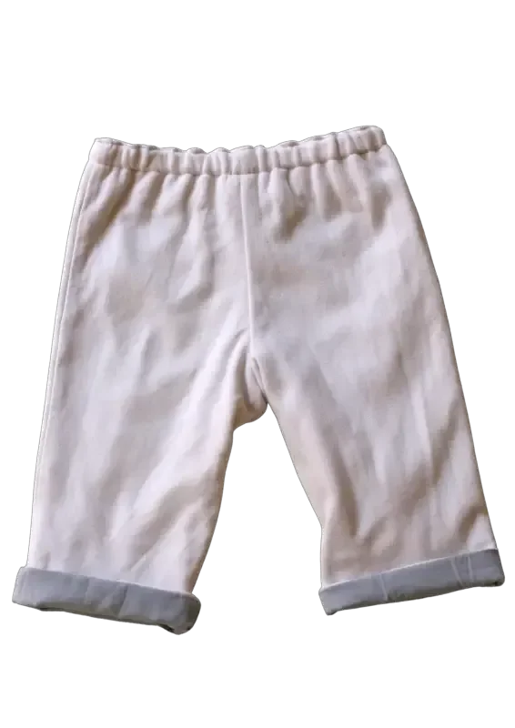 Photo du patron Patron pantalon réversible pour bébé 3-24 mois cousu · vue 1 sur 1