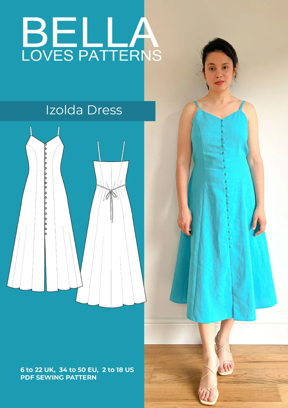 Photo du patron IZOLDA DRESS cousu · vue 1 sur 8