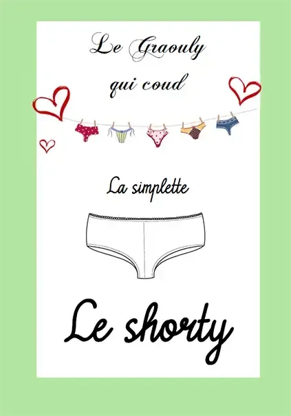 Photo du patron Shorty de la simplette cousu · vue 1 sur 1