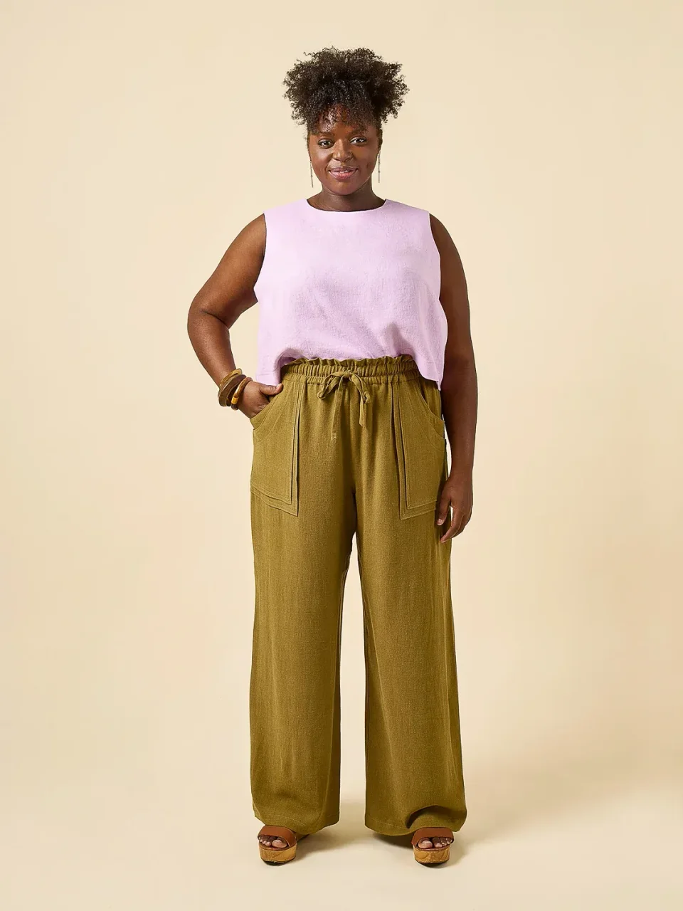 Photo du patron Sepia Pants + Shorts Pattern cousu · vue 1 sur 8
