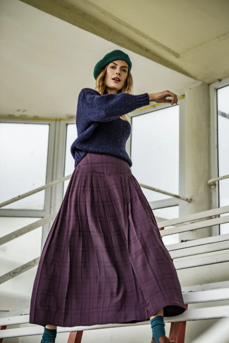Photo du patron Amira Skirt Sewing Pattern cousu · vue 1 sur 8